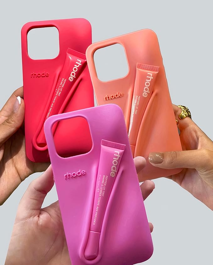 NEW Autumn Edition Rhode Lipstick Soft Phone Case For iPhone 12 11 13 14 16 15 Pro Max Plus Silicone With Box And Lipstick Cover